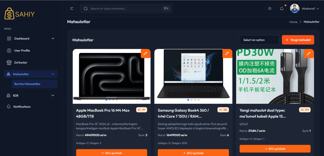 Seller Platformasi